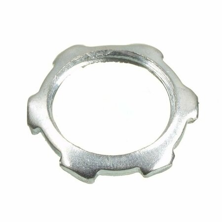 AMERICAN IMAGINATIONS 0.75 in. Galvanized Steel Round Metal Lock Nut AI-37105